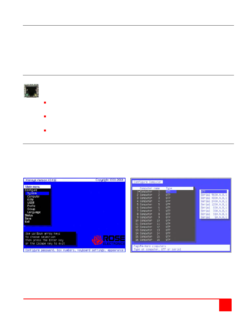 Rose Electronics Xtensys User Manual | Page 15 / 50