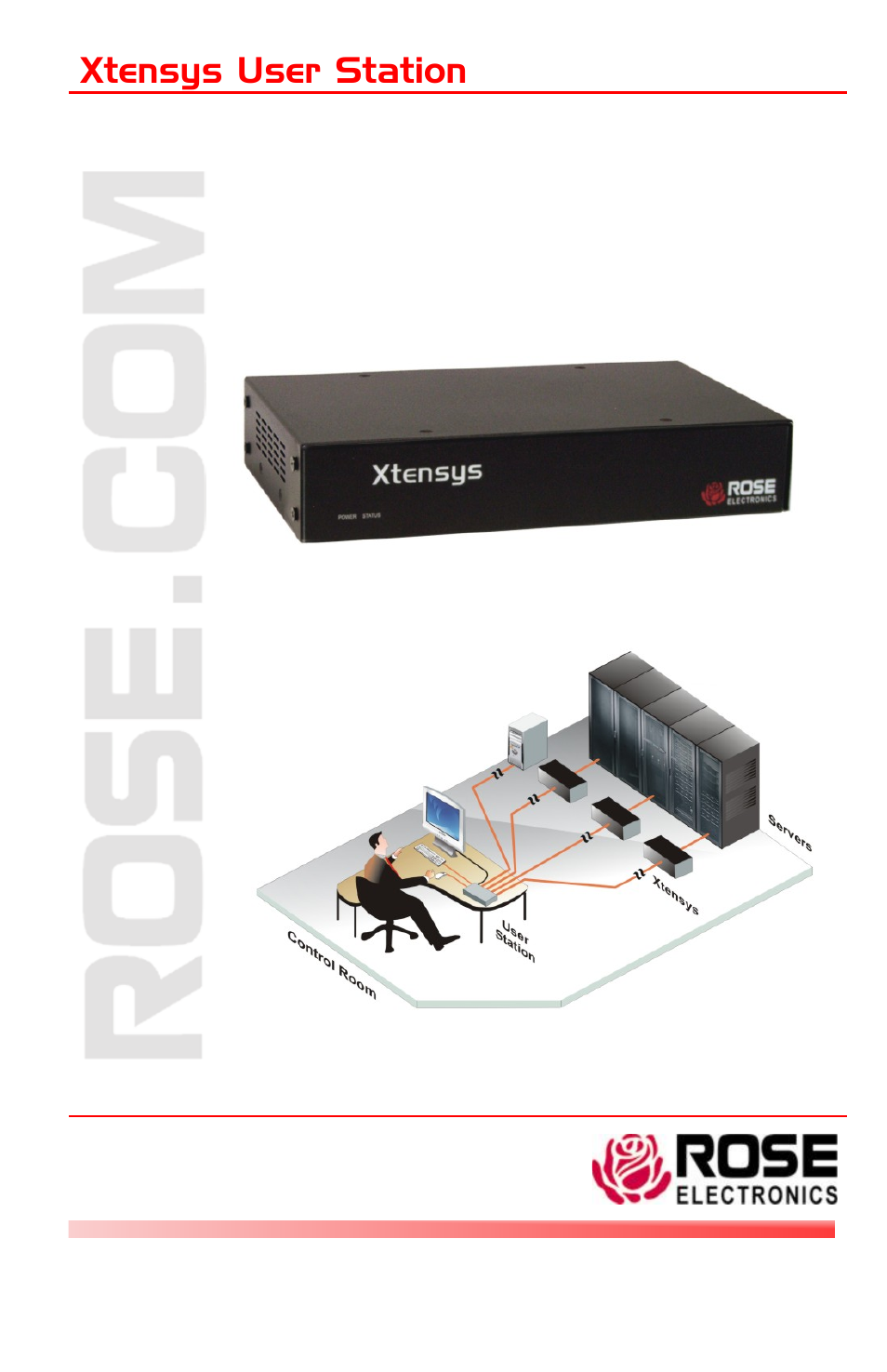 Rose Electronics Xtensys User Manual | 20 pages