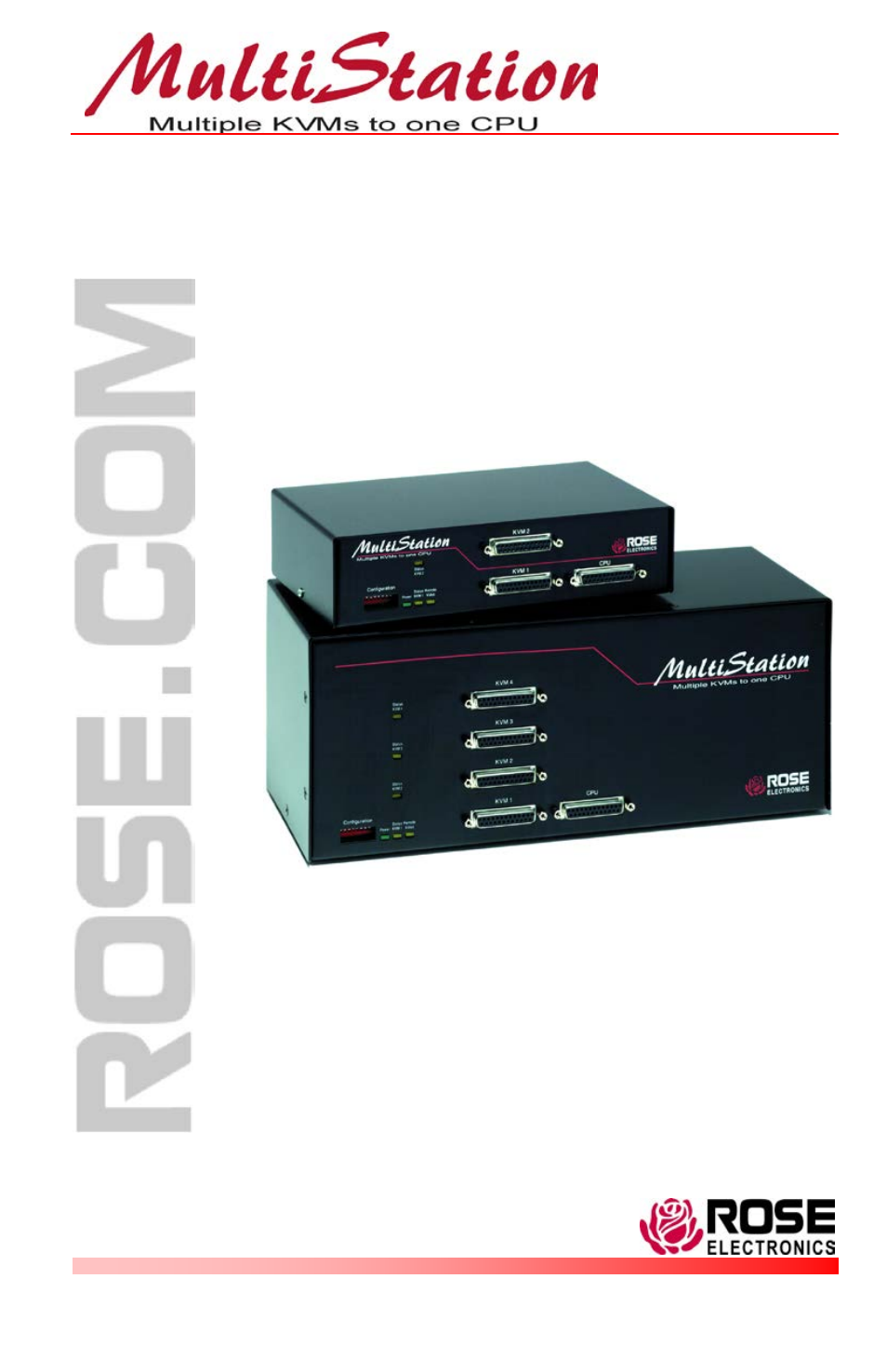 Rose Electronics MultiStation User Manual | 36 pages