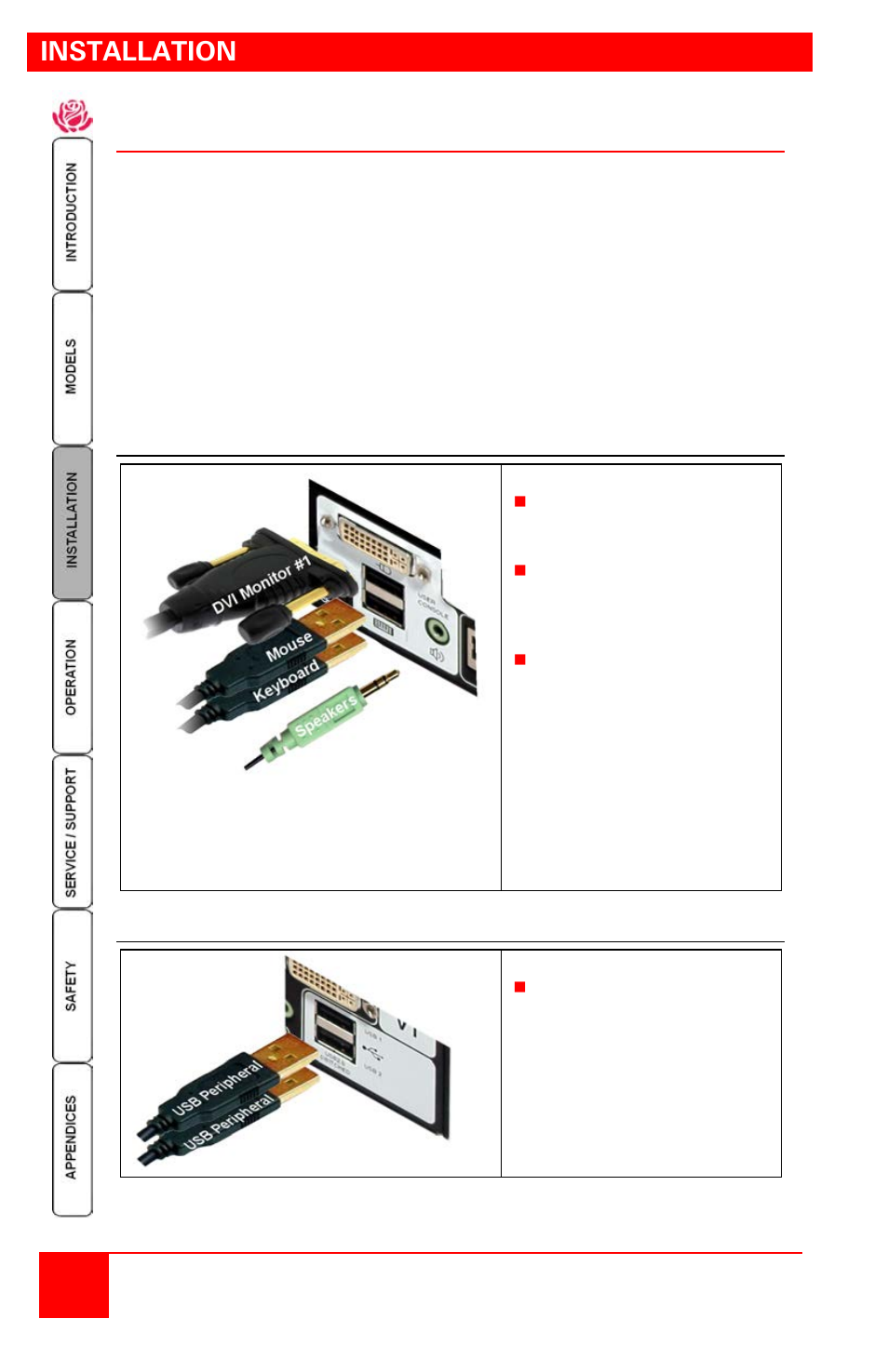 Installation, 4installation and operations manual | Rose Electronics Vista DVI Plus User Manual | Page 8 / 24