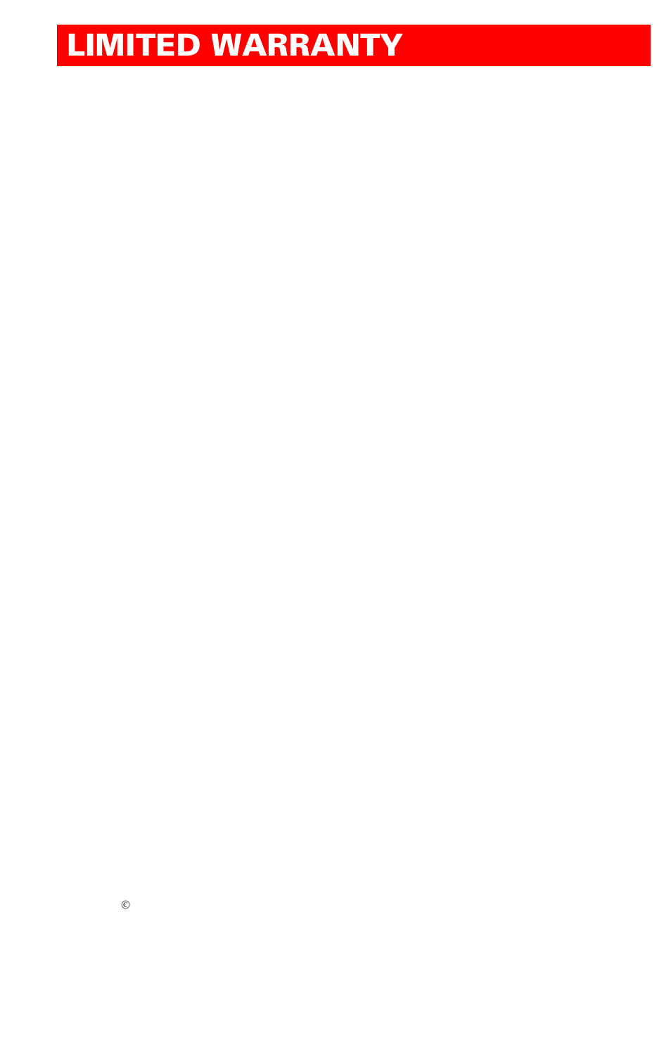 Limited warranty | Rose Electronics Vista DVI User Manual | Page 3 / 16