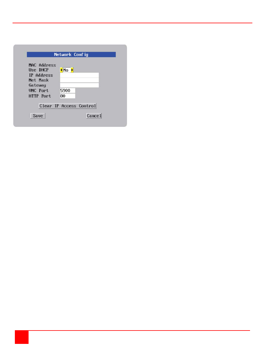Network configuration | Rose Electronics UltraMatrix Remote 2 User Manual | Page 20 / 70