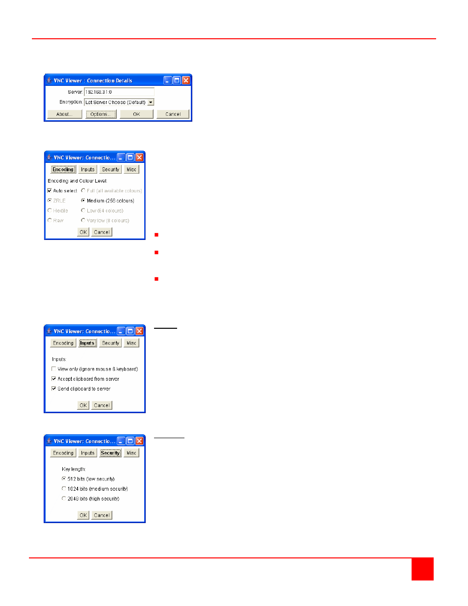 Appendix h – browser viewer options | Rose Electronics UltraMatrix Remote 2 User Manual | Page 59 / 70