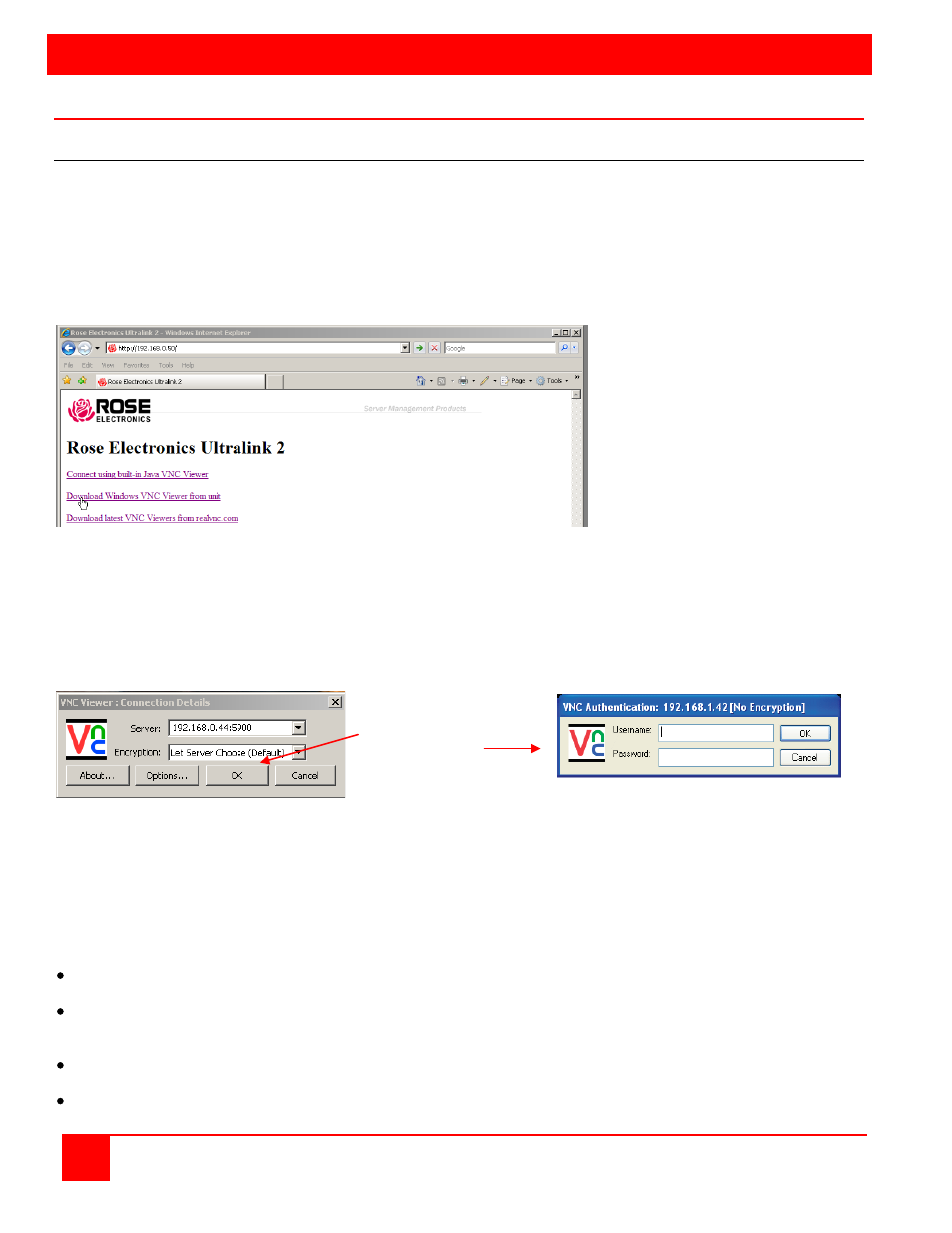Operation | Rose Electronics UltraConsole Remote 2 User Manual | Page 42 / 68