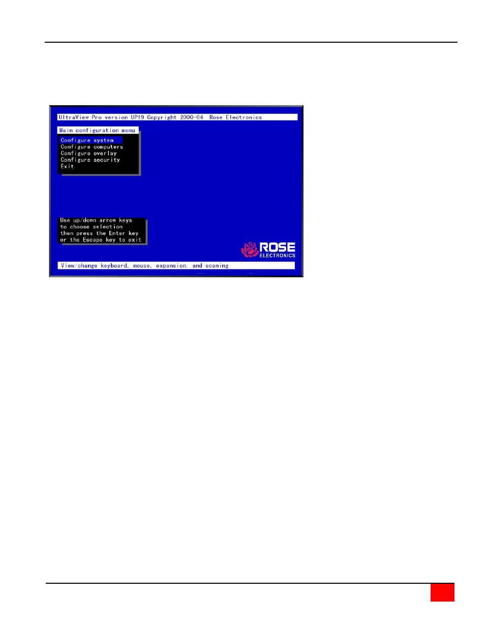 Kvm switch module configuration | Rose Electronics UltraView Remote 2 User Manual | Page 25 / 58