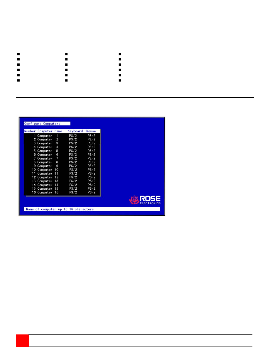 Sun language, Computer name | Rose Electronics UltraView Remote 2 User Manual | Page 28 / 58