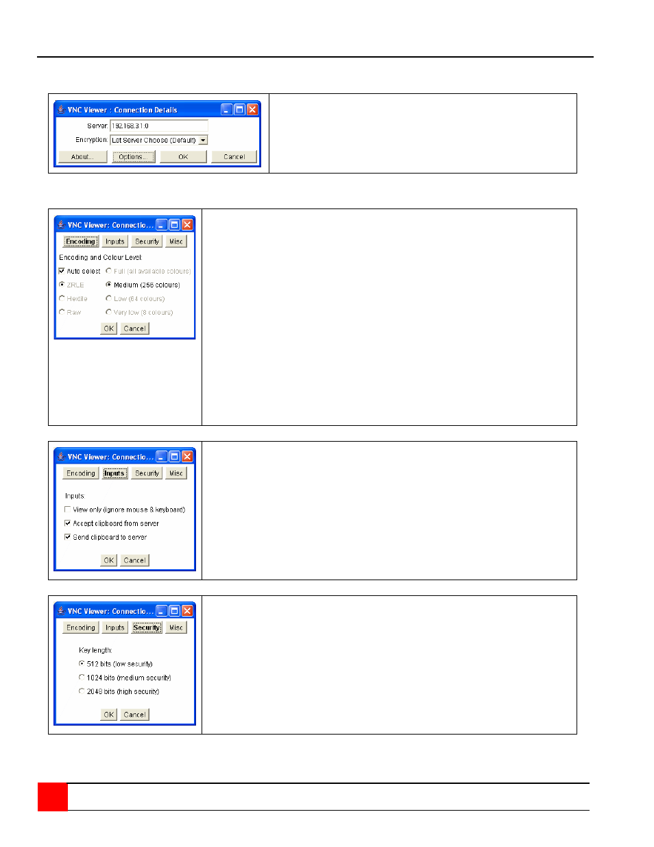 Appendix h – browser viewer options | Rose Electronics UltraView Remote 2 User Manual | Page 52 / 58