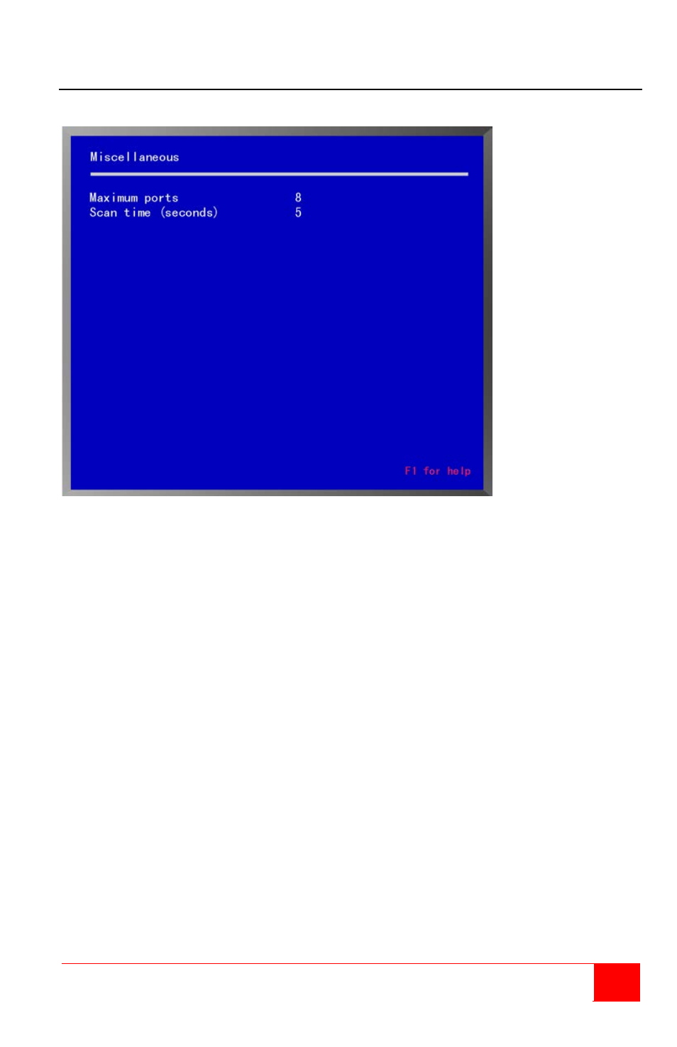Configure miscellaneous | Rose Electronics Vista Remote 2 User Manual | Page 37 / 72