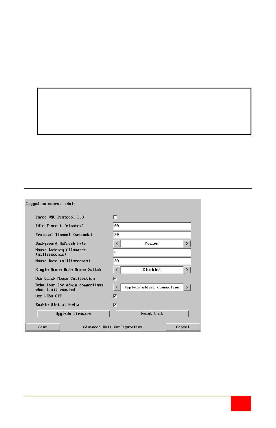 Advanced unit configuration, Ultralink 2 installation and operations manual 19 | Rose Electronics UltraLink 2 User Manual | Page 23 / 56