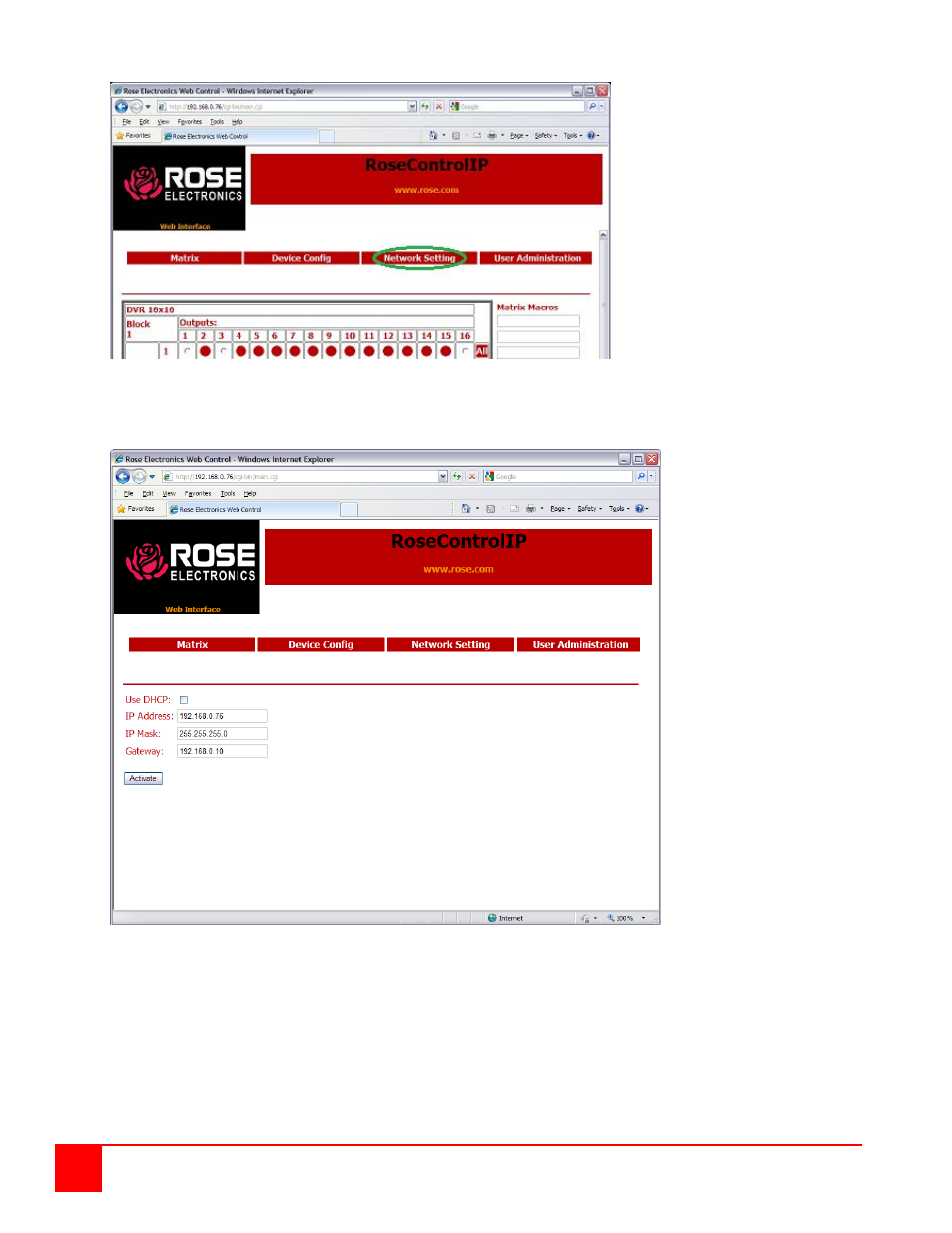 Rose Electronics UltraMatrix AV HDMI User Manual | Page 19 / 20