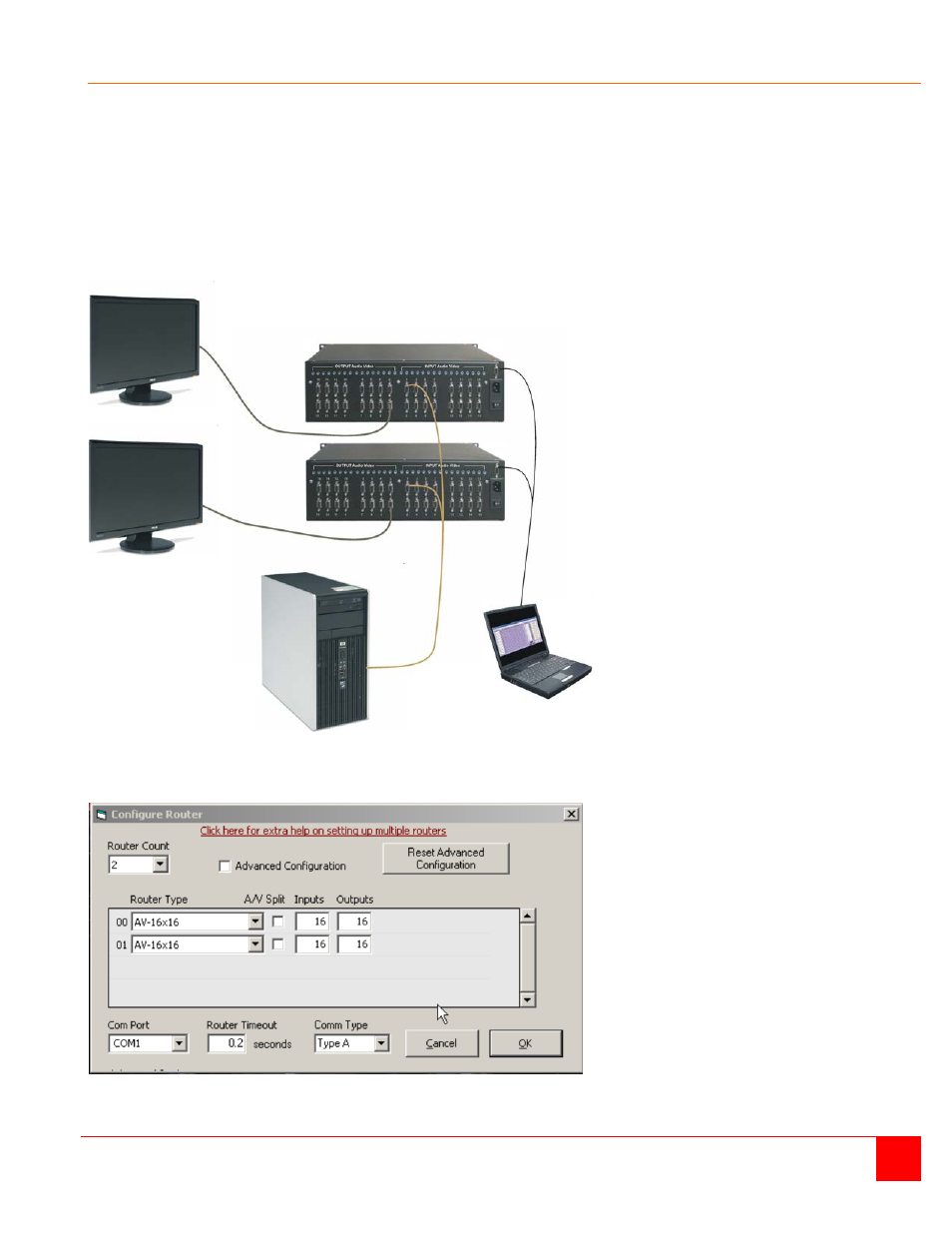 Installation (multiple units) | Rose Electronics UltraMatrix AV VGA 8 User Manual | Page 11 / 20