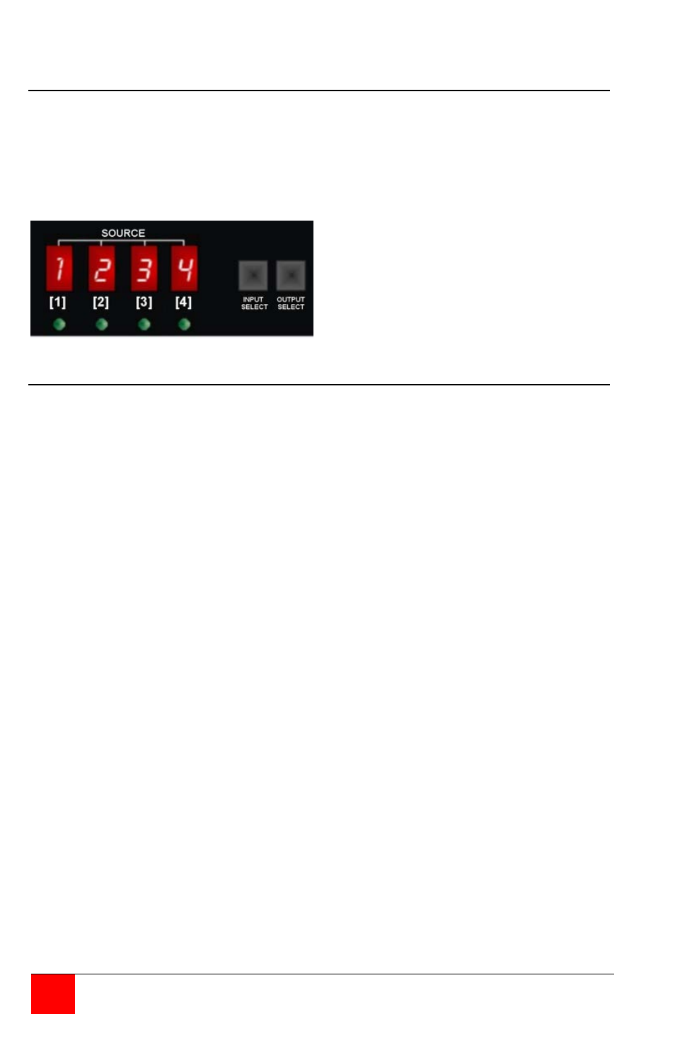 Switching using the front panel, Switching using serial commands | Rose Electronics UltraMatrix AV DVI 4 User Manual | Page 10 / 20
