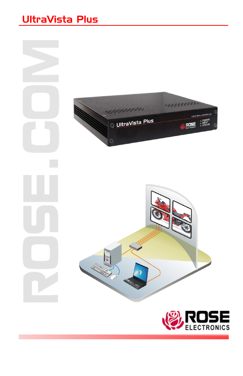 Rose Electronics UltraVista Plus User Manual | 24 pages