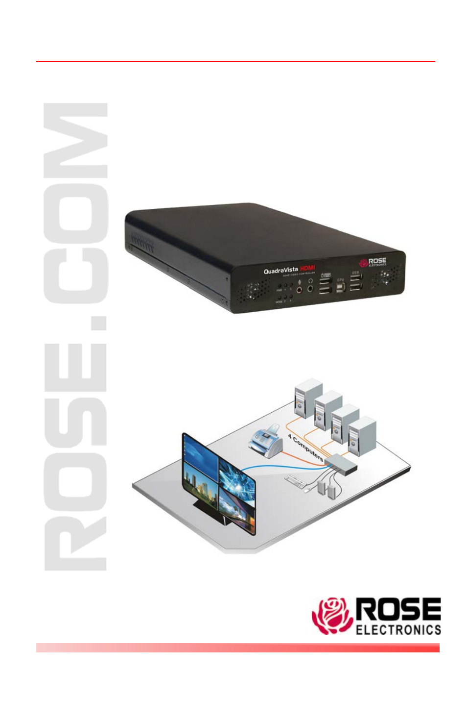 Rose Electronics QuadraVista HDMI User Manual | 112 pages