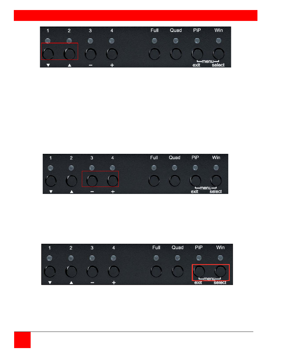 Models | Rose Electronics QuadraVista QF User Manual | Page 12 / 64