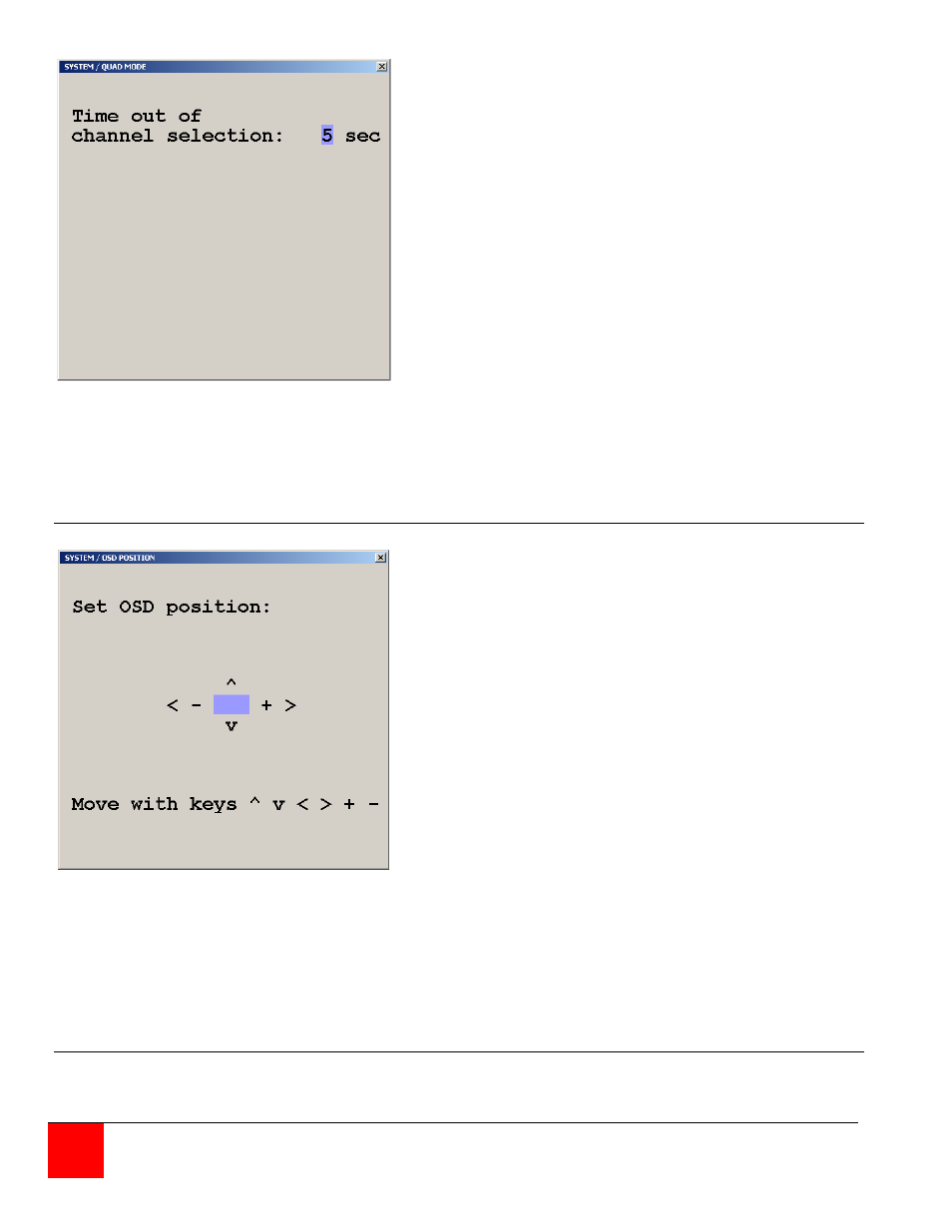 Rose Electronics QuadraVista QF User Manual | Page 26 / 64