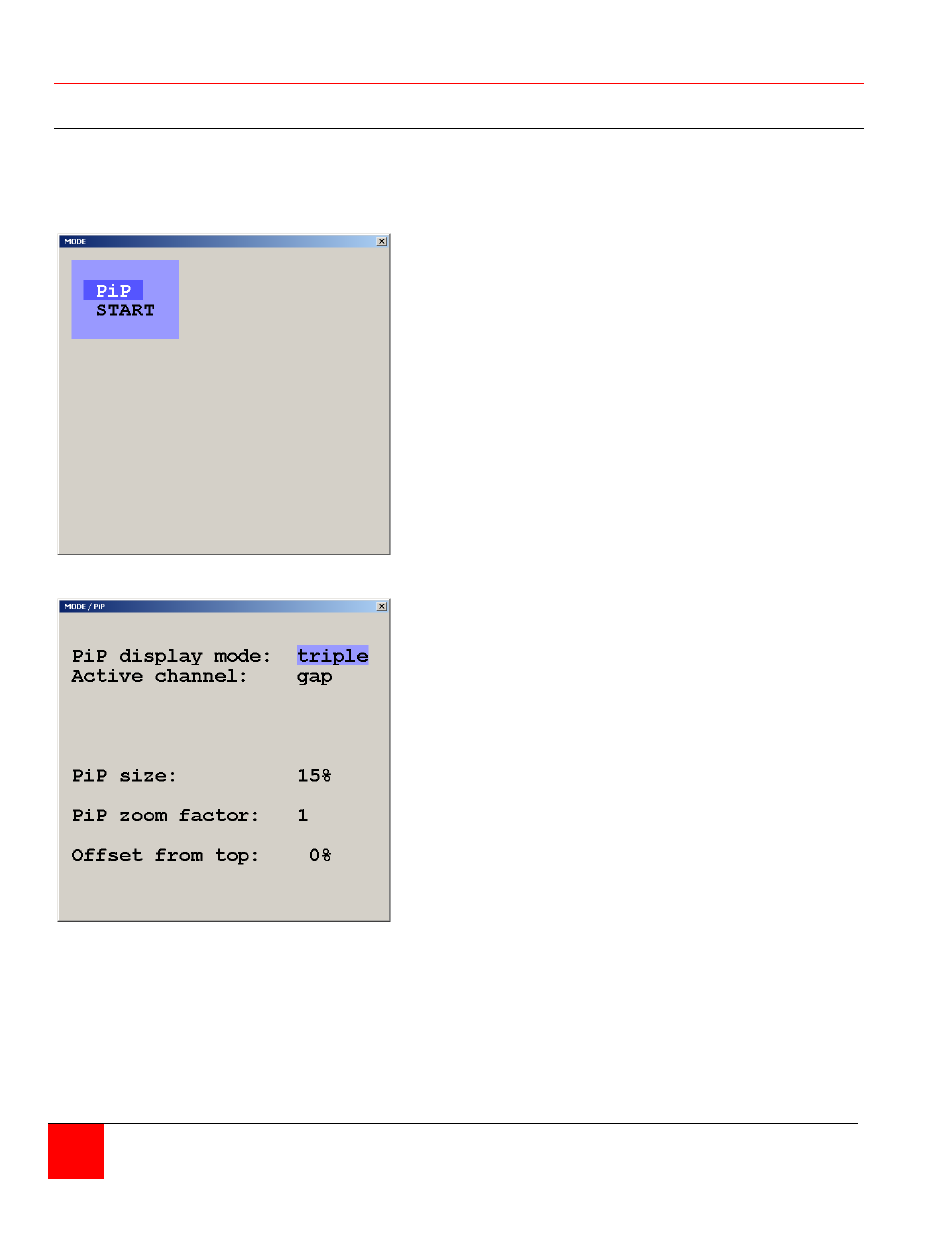 Mode | Rose Electronics QuadraVista QF User Manual | Page 32 / 64