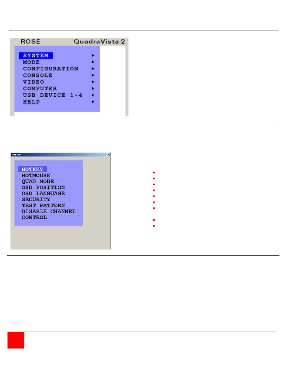 Rose Electronics QuadraVista II User Manual | Page 16 / 74