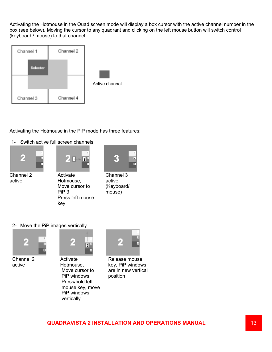 Rose Electronics QuadraVista II User Manual | Page 19 / 74