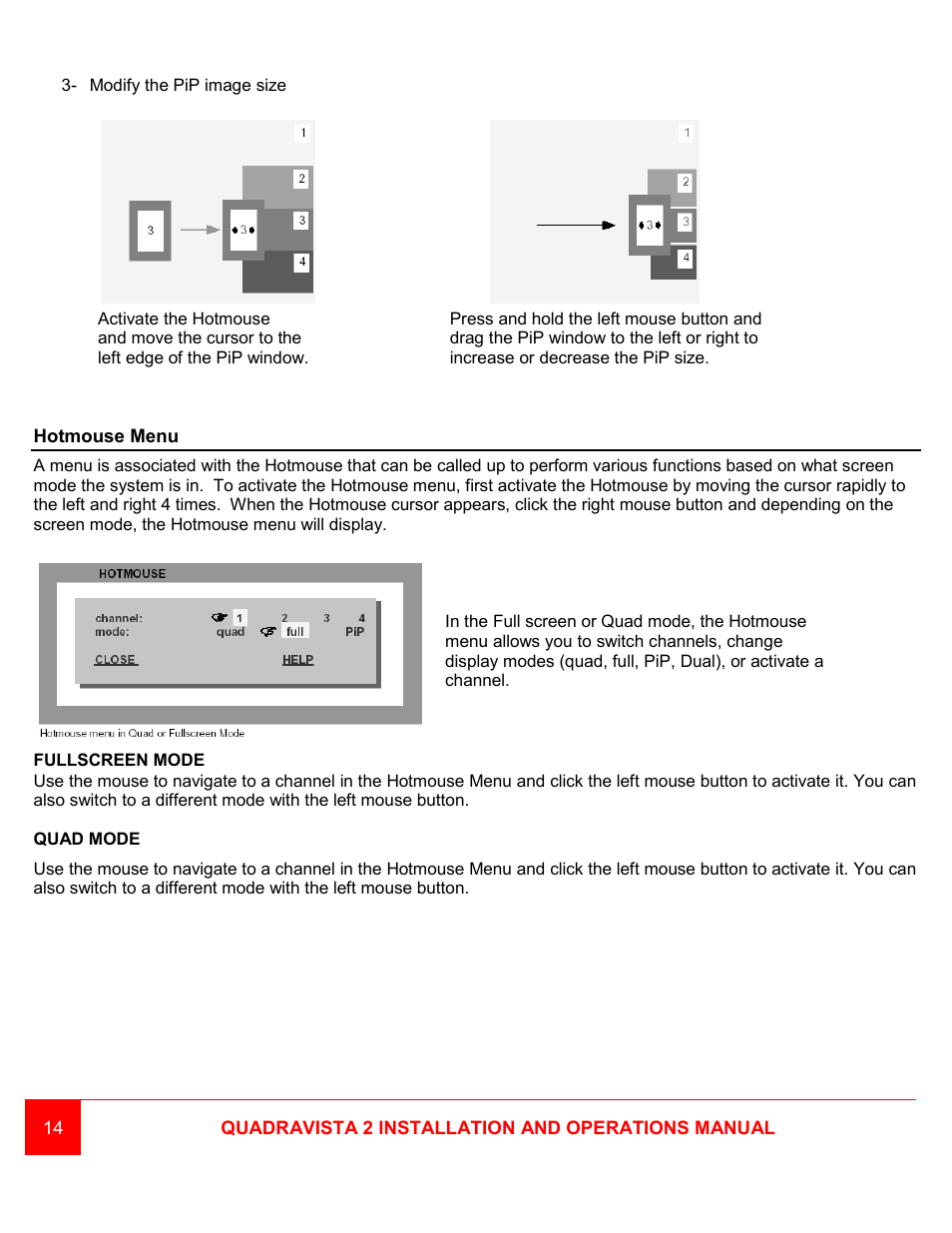 Rose Electronics QuadraVista II User Manual | Page 20 / 74