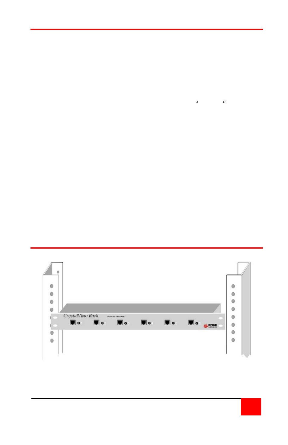 Rack mount instructions, Rack mount illustration | Rose Electronics CrystalView CAT5 Rack User Manual | Page 7 / 8