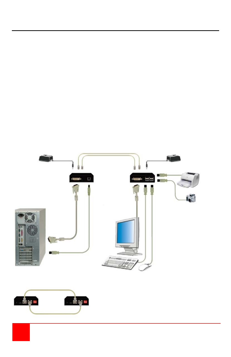 Single head (usb-2.0 model) installation | Rose Electronics CrystalView DVI Mini User Manual | Page 16 / 32