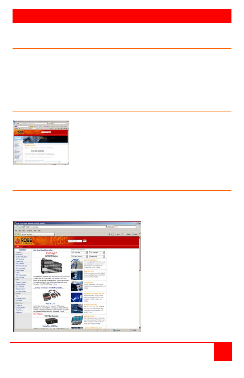 About this manual, Product registration, Rose electronics web site | Introduction | Rose Electronics CrystalView DVI Mini User Manual | Page 7 / 32