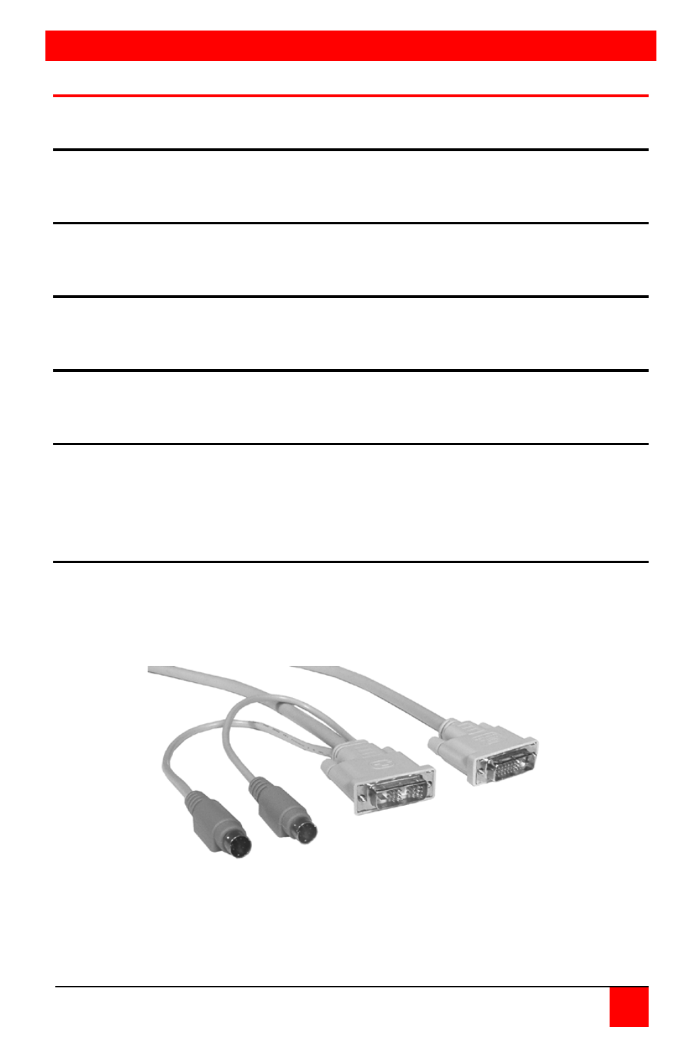 Cables | Rose Electronics CrystalView DVI CATx User Manual | Page 11 / 28