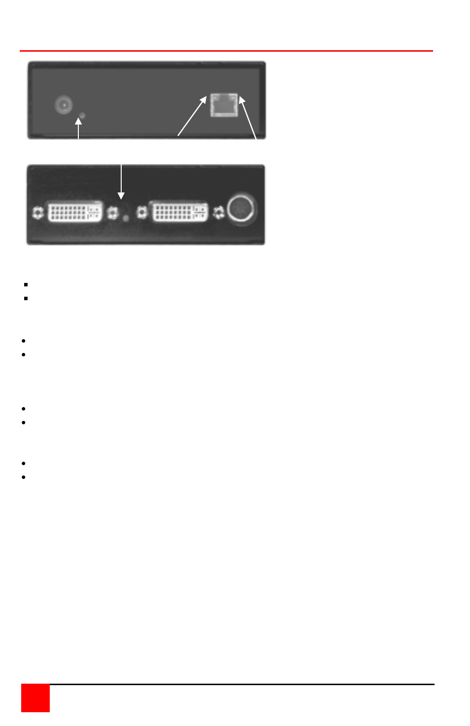 Led indicators | Rose Electronics CrystalView DVI CATx User Manual | Page 16 / 28