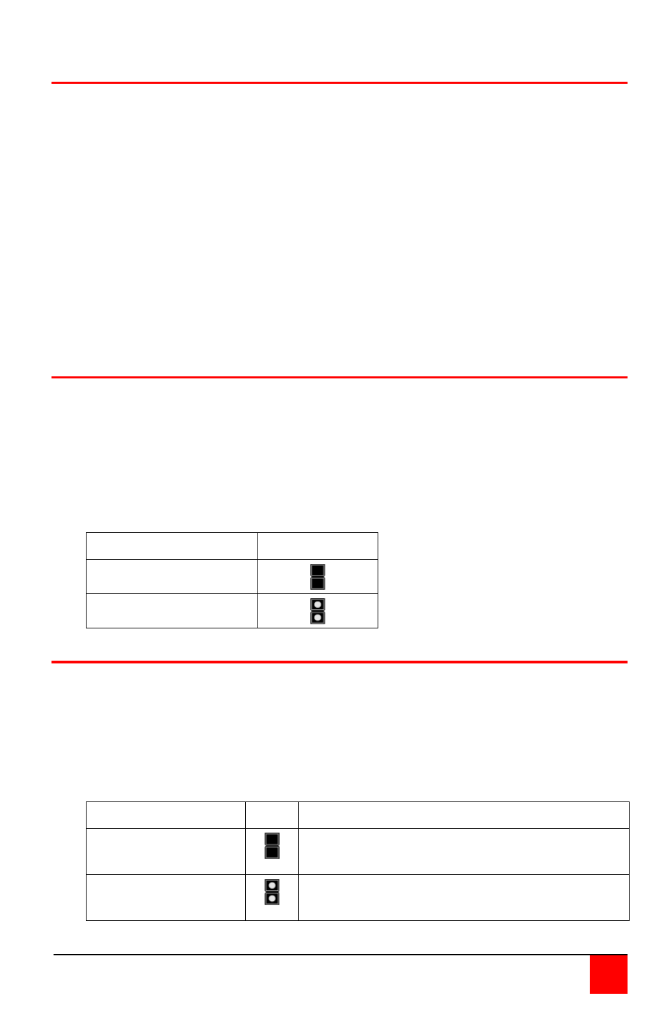 Reset ddc table to default values, Color depth selection, Selecting moment of switching to next frame | Rose Electronics CrystalView DVI CATx User Manual | Page 19 / 28