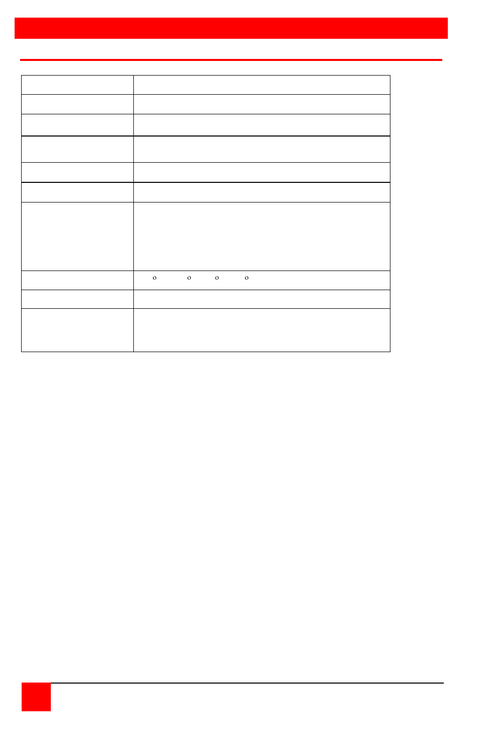 Appendices, Appendix a. general specifications | Rose Electronics CrystalView DVI CATx User Manual | Page 24 / 28