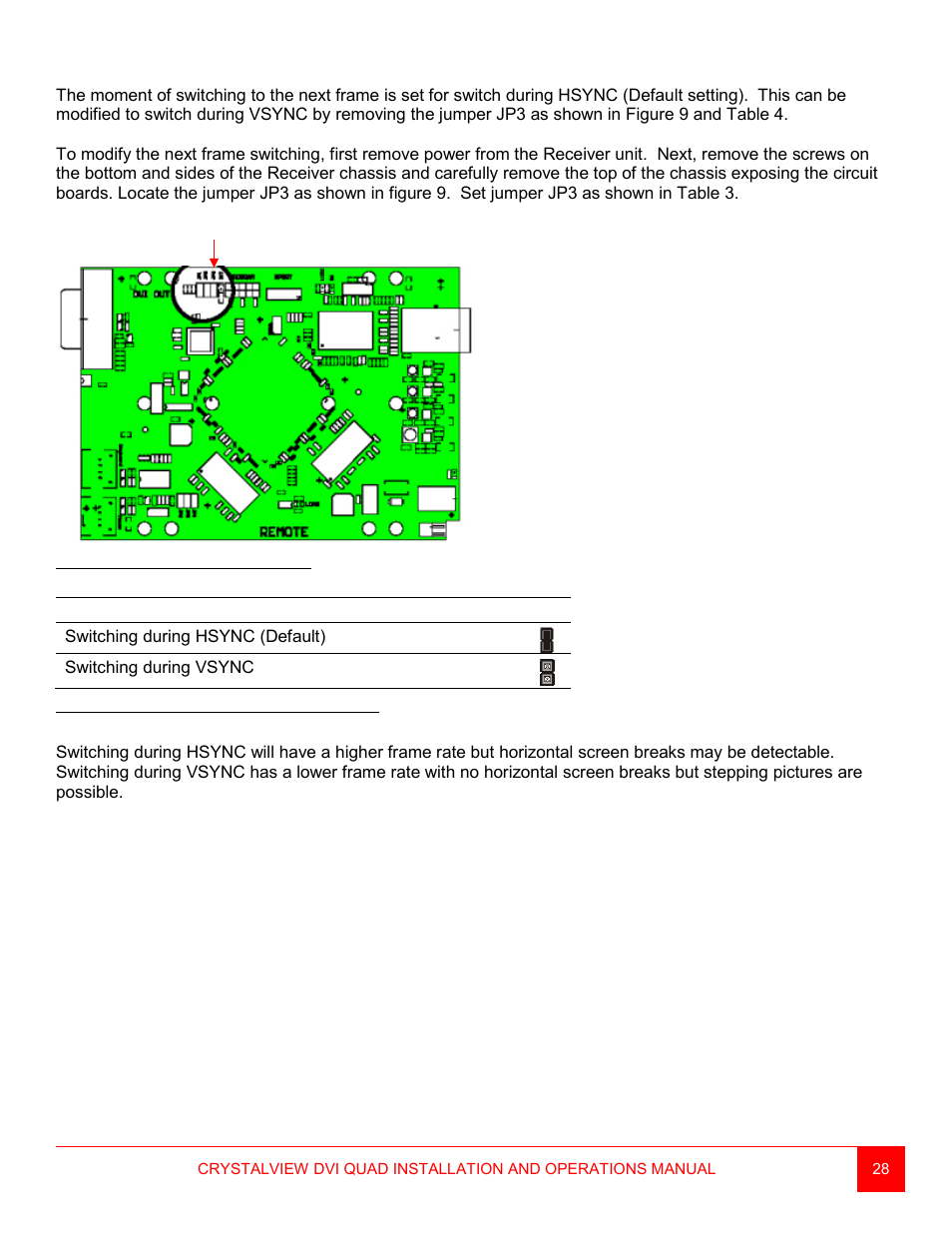 Rose Electronics CrystalView DVI Quad User Manual | Page 32 / 42