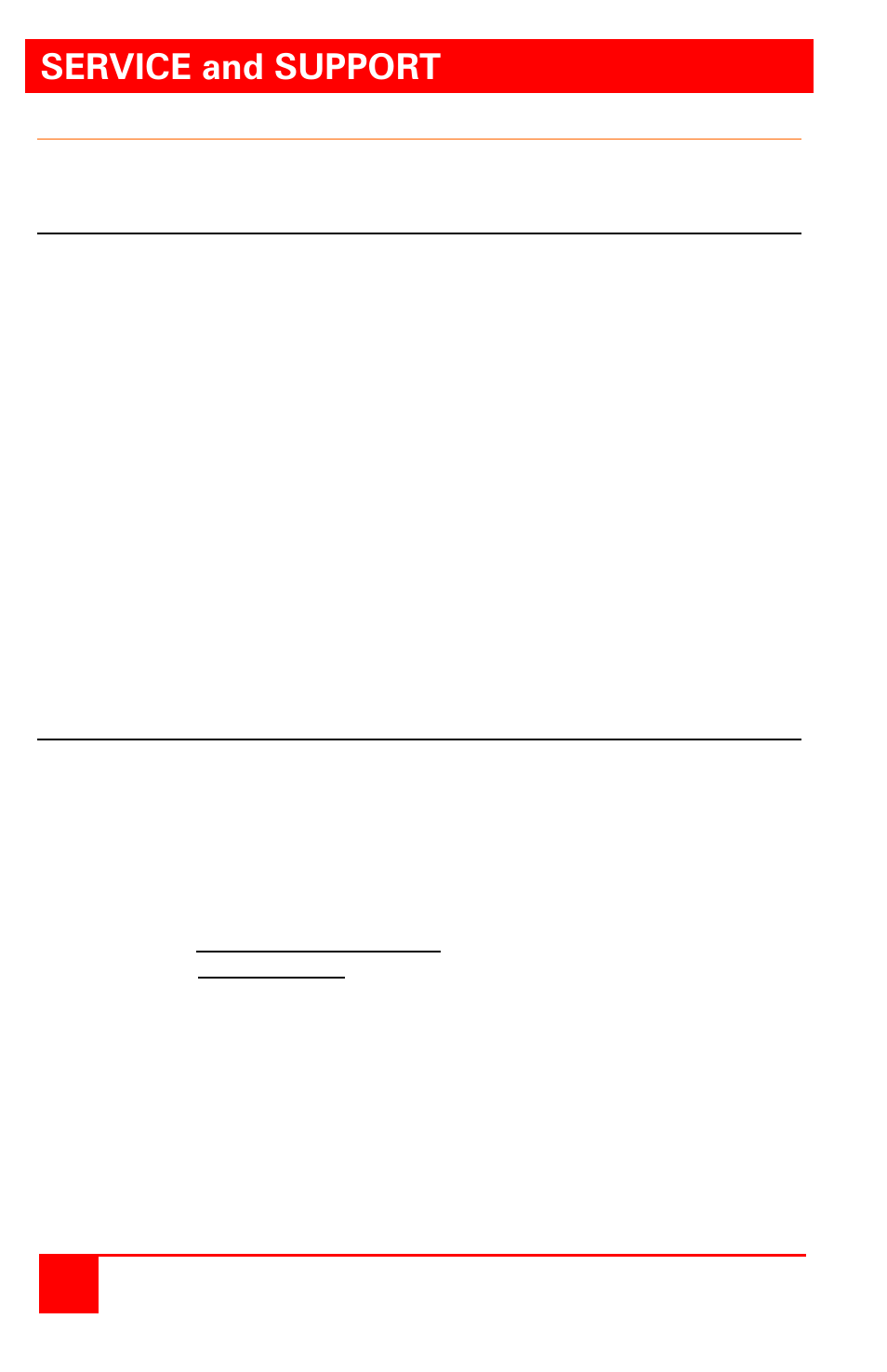 Service and support, Service information, Maintenance and repair | Technical support | Rose Electronics CrystalView DVI Plus User Manual | Page 16 / 28