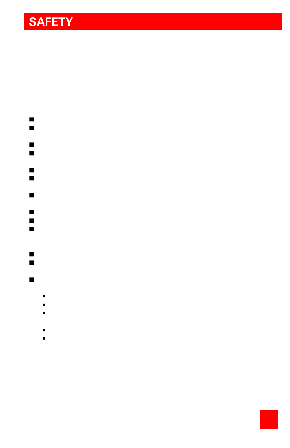 Safety | Rose Electronics CrystalView DVI Plus User Manual | Page 17 / 28