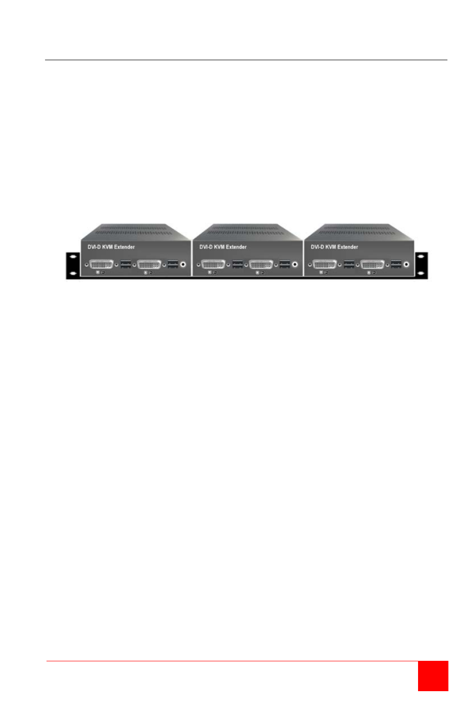 Appendix c – rack mount | Rose Electronics CrystalView DVI Plus User Manual | Page 21 / 28