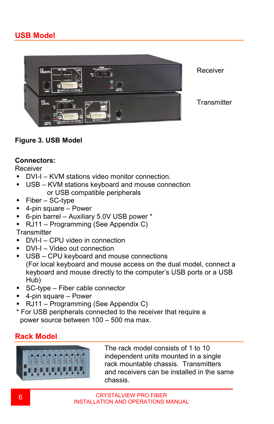 Rose Electronics CrystalView Pro Fiber User Manual | Page 12 / 36