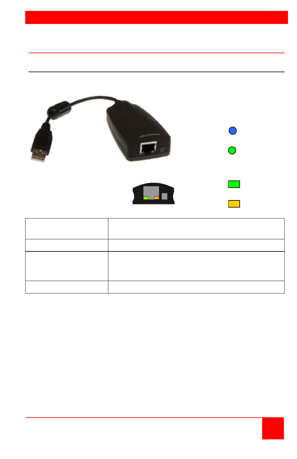 Crystallink usb 2.0 cat5 model, Model, Installation and operations manual | Rose Electronics CrystalLink USB 2.0 CATx User Manual | Page 7 / 16