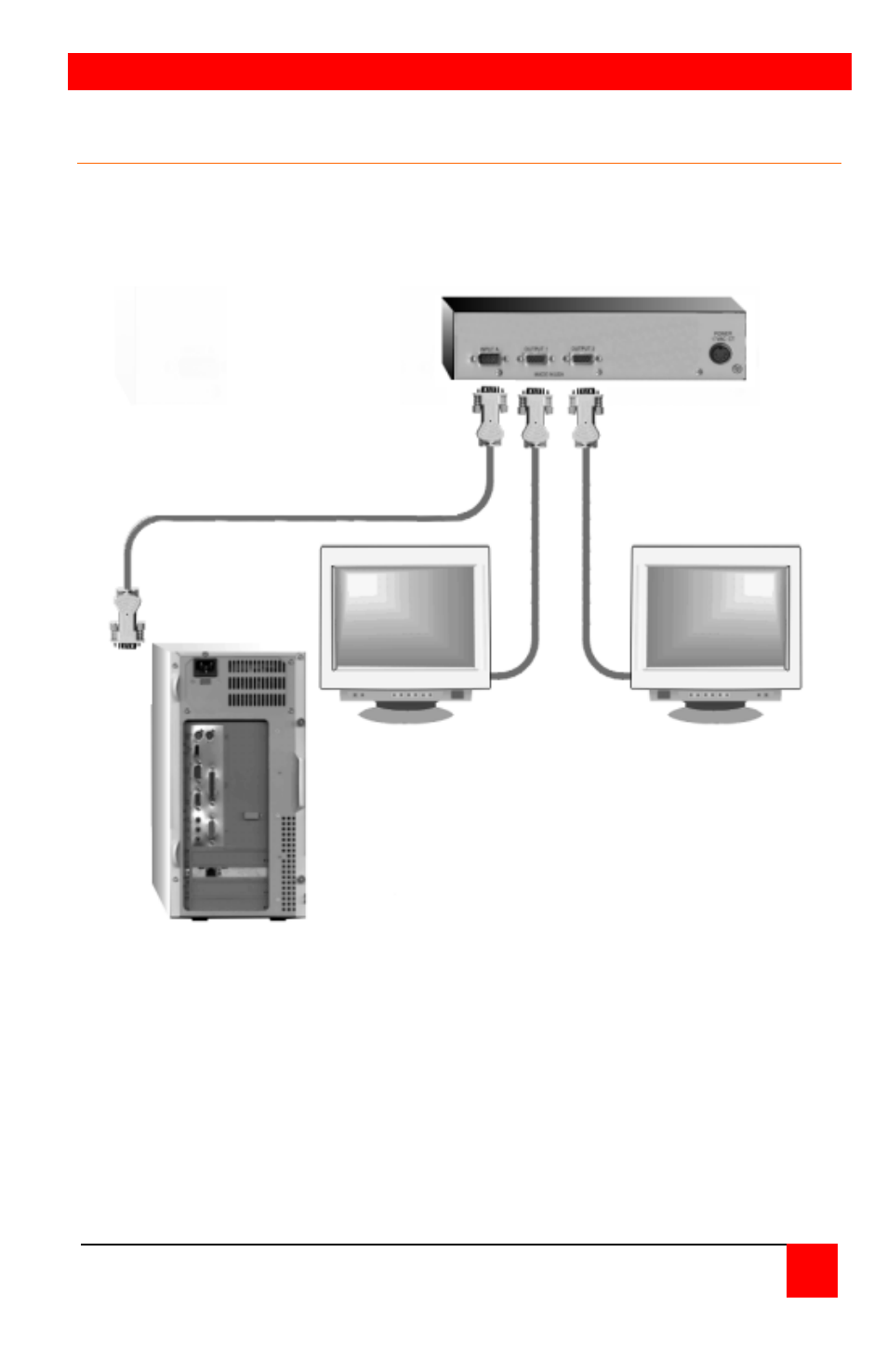 Installation – single unit, Installation | Rose Electronics Video Splitter - VGA User Manual | Page 9 / 20