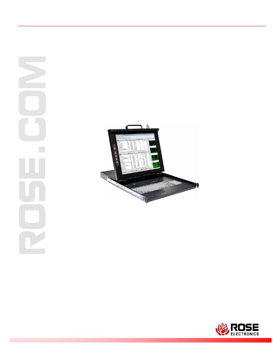 Rose Electronics RackView Switch User Manual | 26 pages