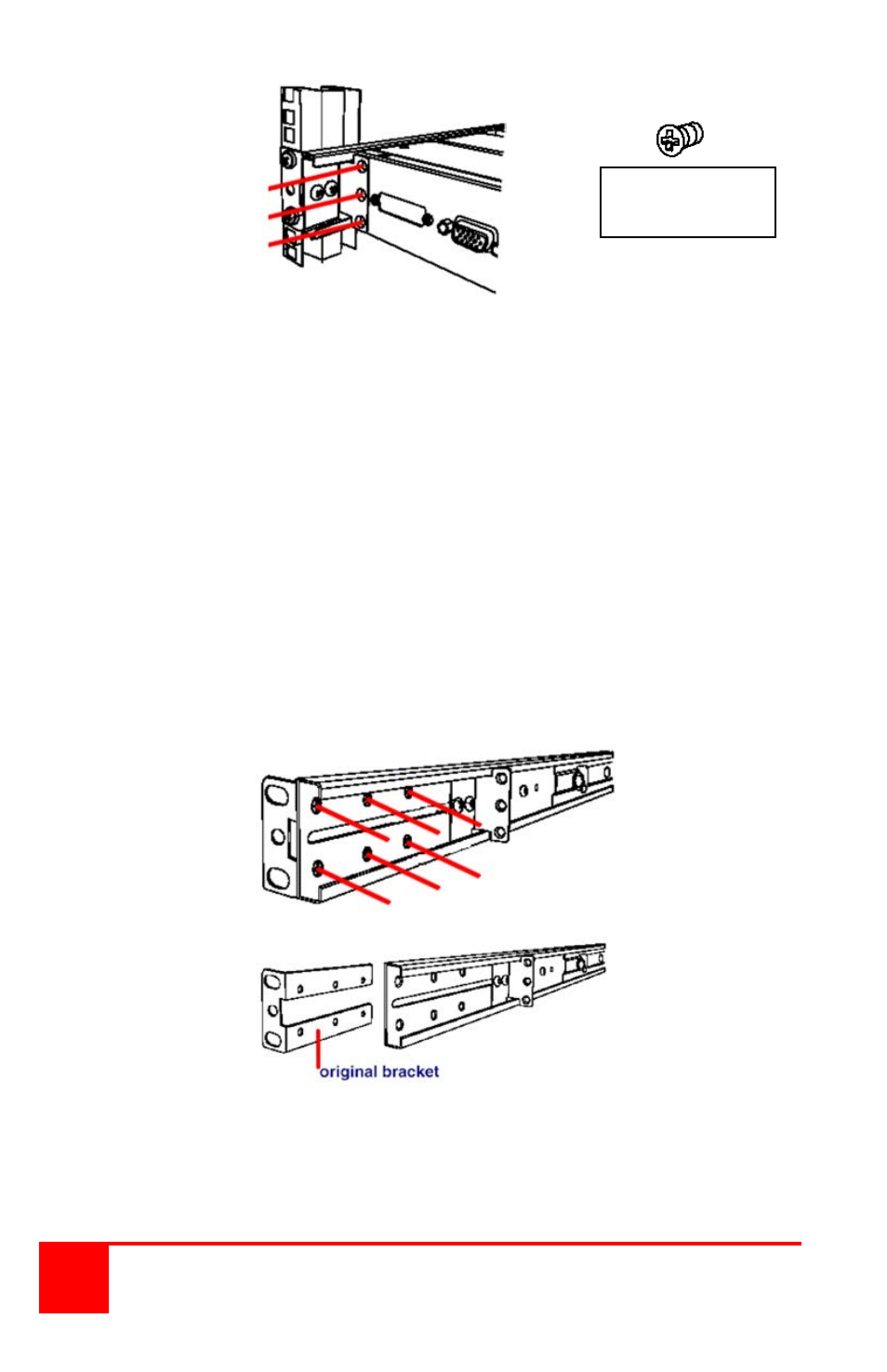Extension rail installation | Rose Electronics RackView Switch User Manual | Page 22 / 26