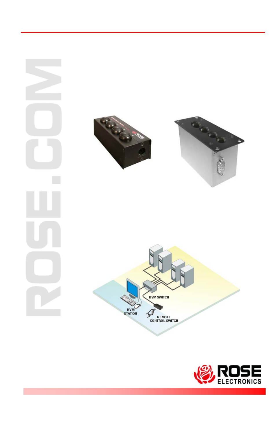 Rose Electronics Remote Control Switch User Manual | 8 pages