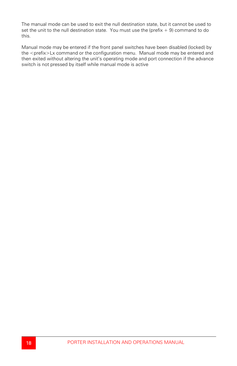 Rose Electronics Porter User Manual | Page 22 / 40