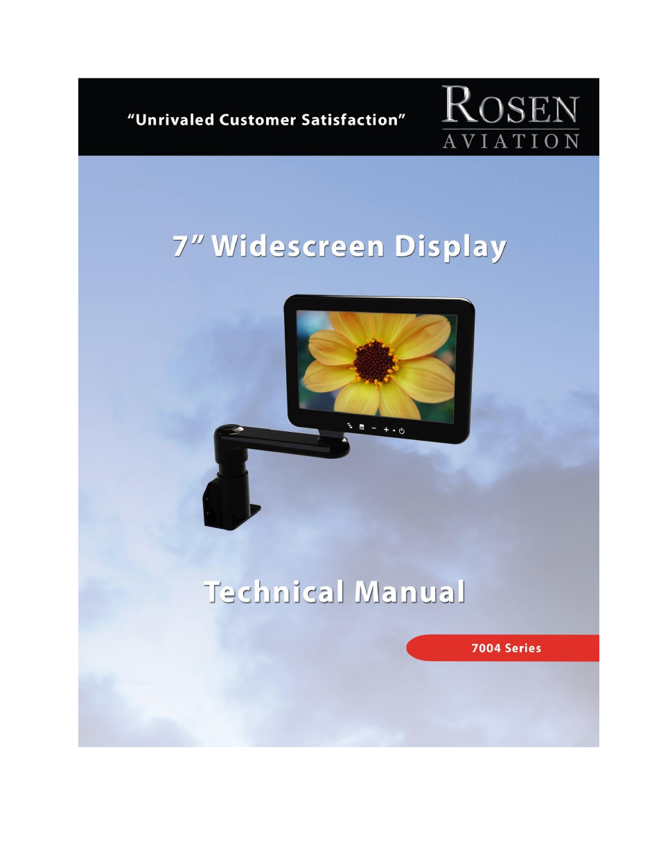 Rosen Aviation 7004 Series : 7 inch WideScreen User Manual | 31 pages
