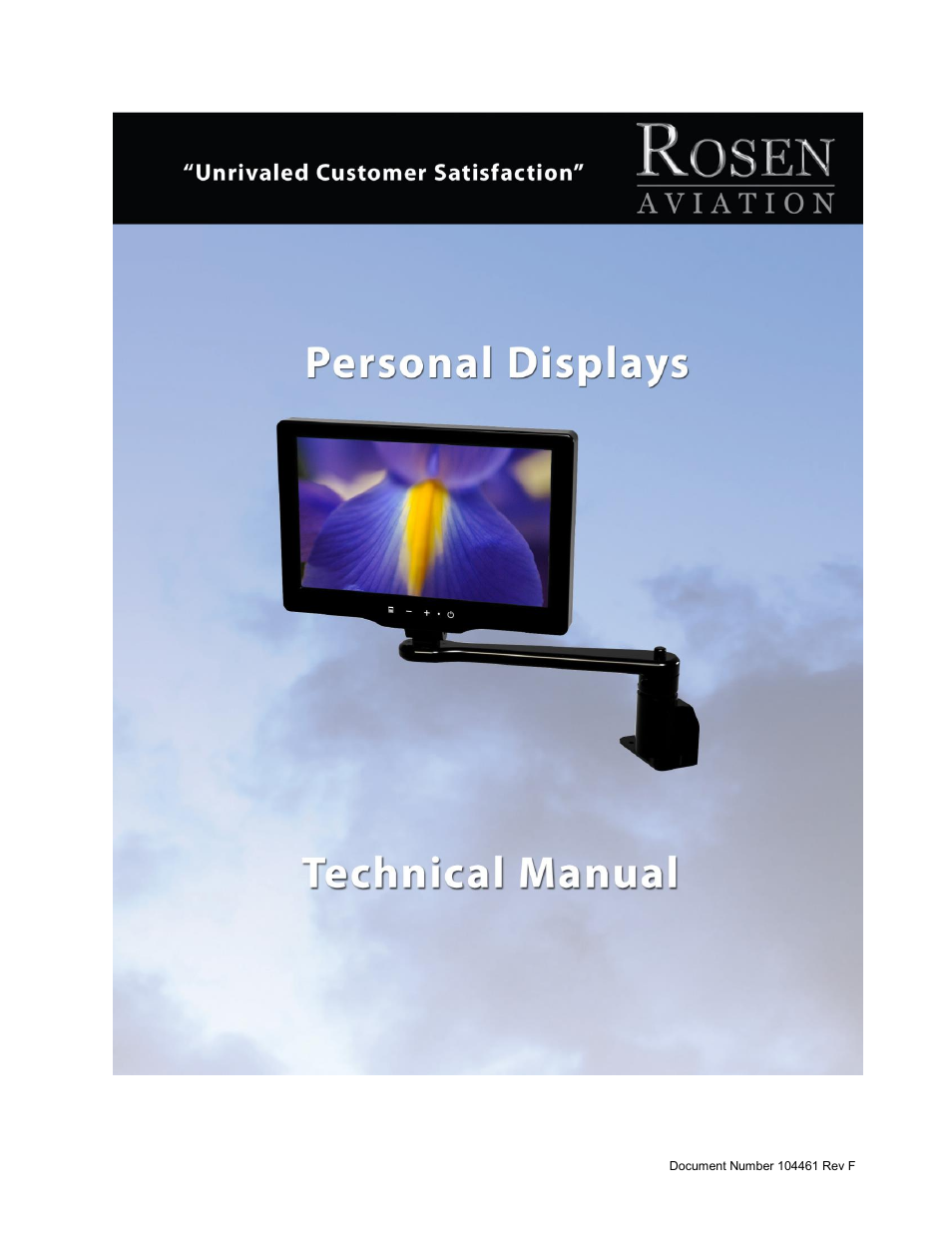 Rosen Aviation 9000 Series : 9 inch High Definition SlimLine User Manual | 32 pages