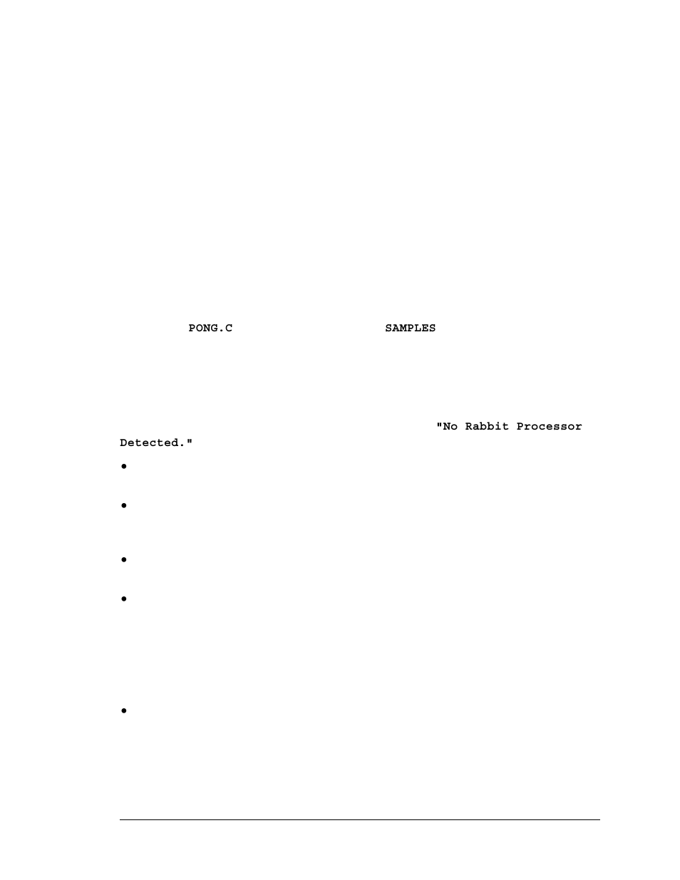 4 run a sample program, 1 troubleshooting | Digi JACKRABBIT BL1800 User Manual | Page 17 / 94