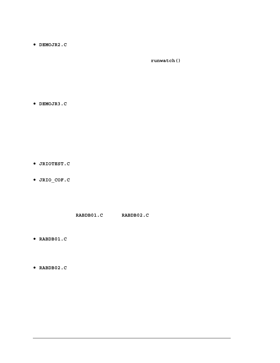 2 other sample programs illustrating digital i/o | Digi JACKRABBIT BL1800 User Manual | Page 48 / 94