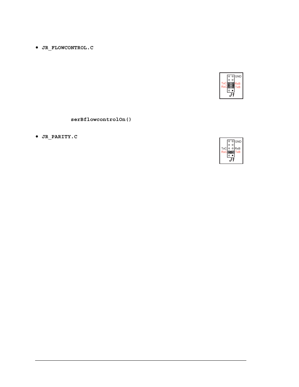 3 rs-232 serial communication sample programs | Digi JACKRABBIT BL1800 User Manual | Page 50 / 94
