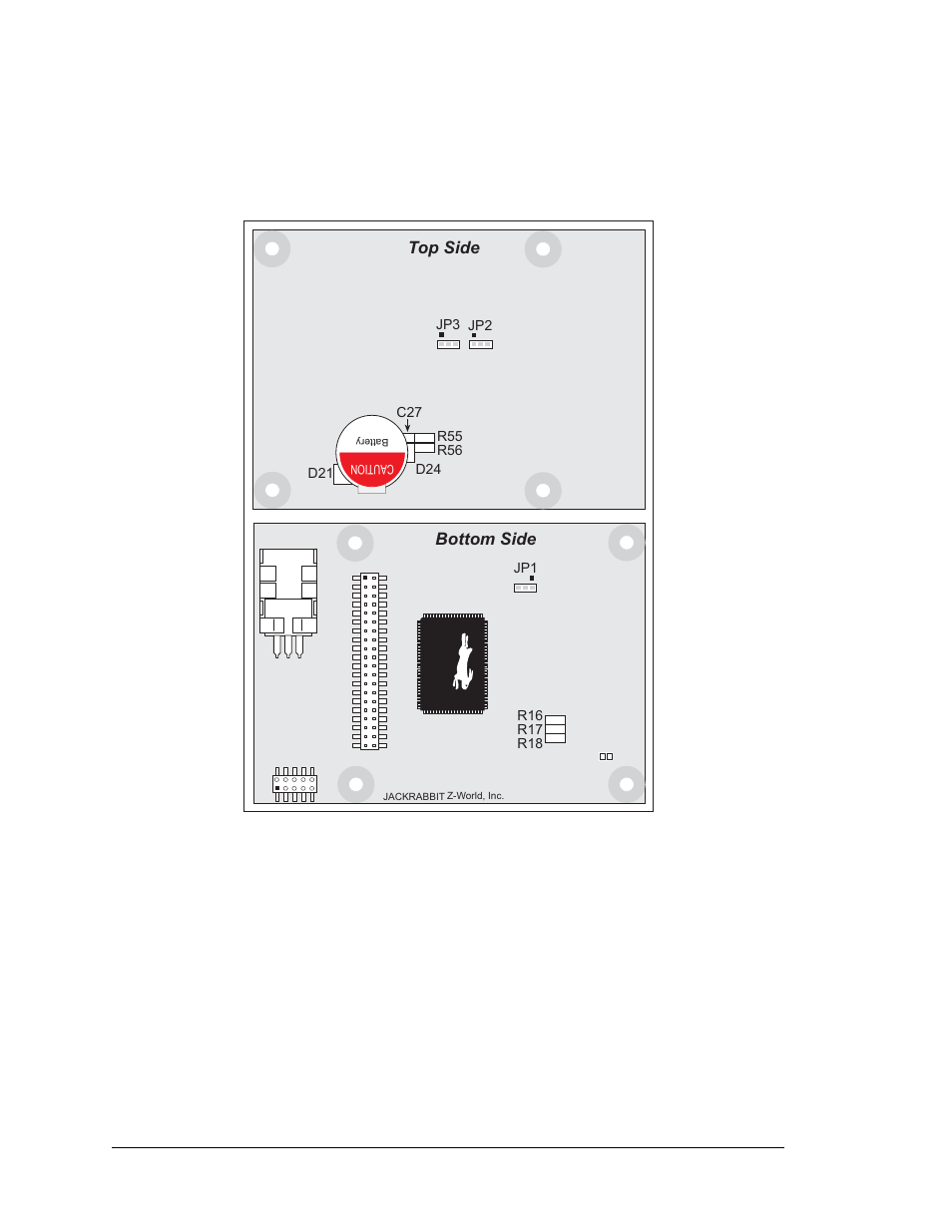 A.2 jumper configurations | Digi JACKRABBIT BL1800 User Manual | Page 66 / 94