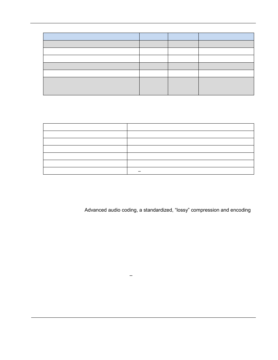 Specifications, Definitions | Rosen Aviation 0602 Series : Single-Disc Blu-ray Player with SDI User Manual | Page 31 / 33