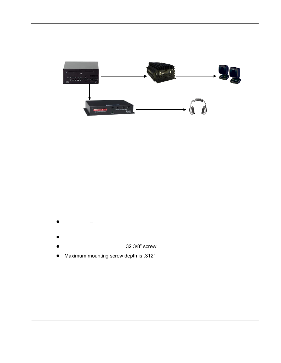 Installation guidelines | Rosen Aviation 0602 Series : Single-Disc Blu-ray Player with SDI User Manual | Page 7 / 33